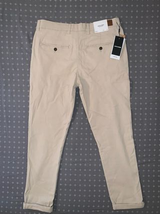 Pantalón Chino Slim Fit Beige Jack&Jones