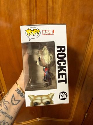 Funko Pop! Rocket Guardianes de la Galaxia 1202