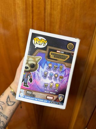 Funko Pop! Rocket Guardianes de la Galaxia 1202