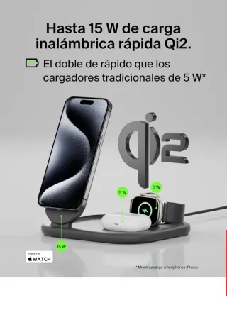 iPhone 14 Pro 256GB Morado + Belkin 3 en 1