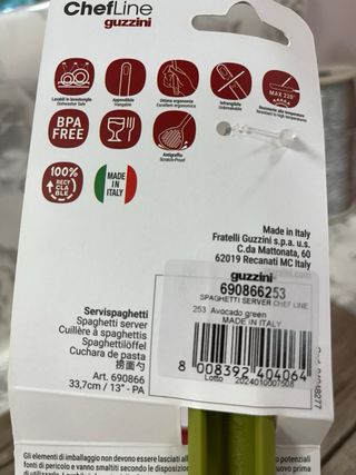 Servi spaghetti Guzzini