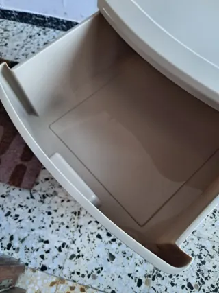 Gavetero Organizador Beige Plástico