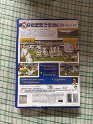 Juego PS2 Real Madrid Club Football