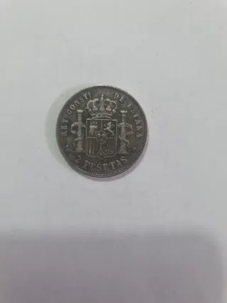 COPIA. Moneda 2 Pesetas 1894
