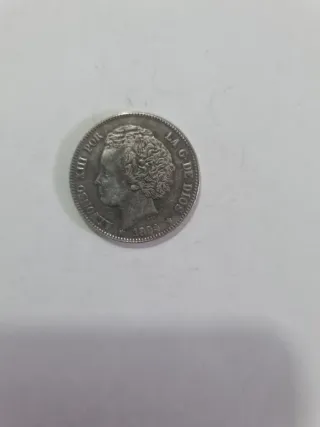 COPIA. Moneda 2 Pesetas 1894