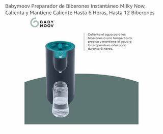 Babymoov Milky Now Calienta Biberones