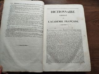 DICTIONNAIRE DE L'ACADÉMIE FRANÇAISE