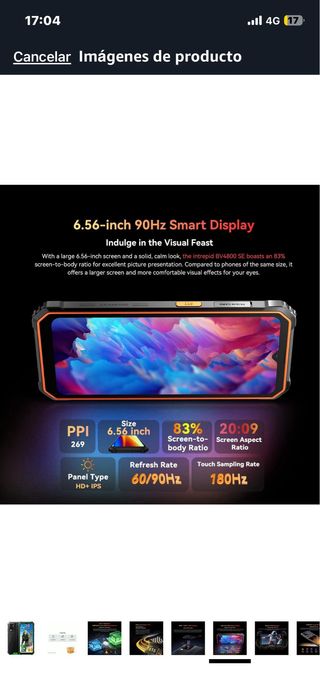 Blackview BV4800 Móvil Militar