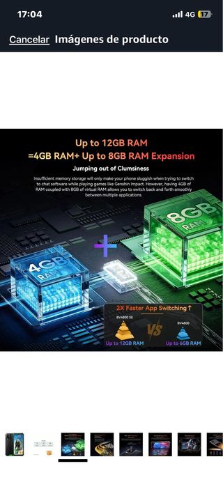 Blackview BV4800 Móvil Militar