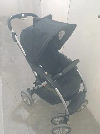 Silla de paseo negra