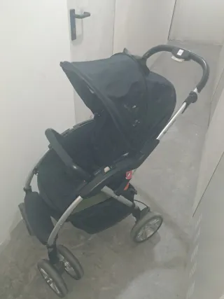 Silla de paseo negra