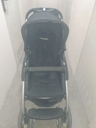 Silla de paseo negra