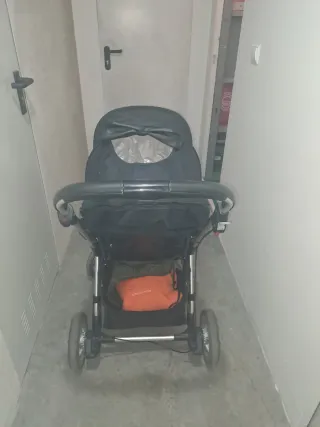 Silla de paseo negra