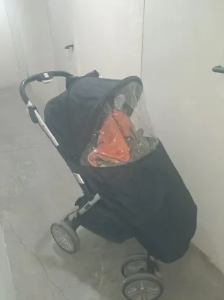 Silla de paseo negra