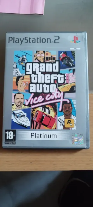 GTA Vice City PS2 Platinum