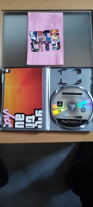 GTA Vice City PS2 Platinum