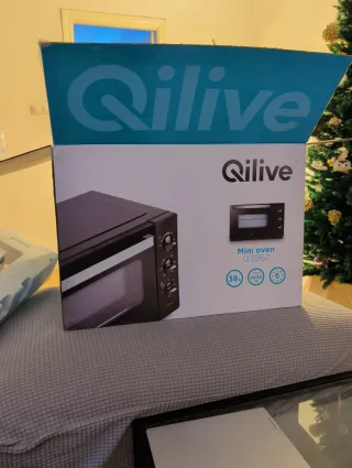 Horno de sobremesa Qilive. 1600W. 38L