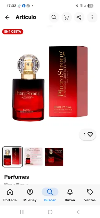 PheroStrong Perfume Edición Limitada Mujer 50ml