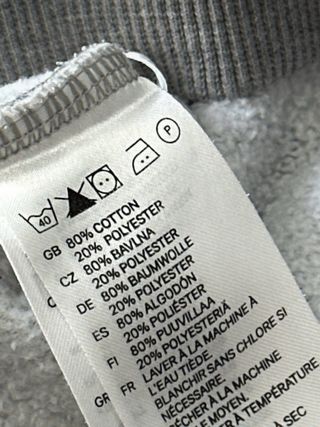 Chaqueta H&M gris con cremallera