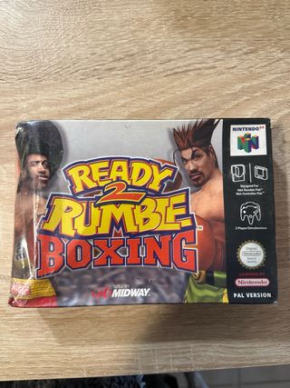 Ready 2 Rumble Boxing N64 PAL Sellado.