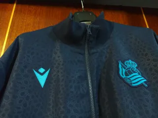 Sudadera Real Sociedad Macron Azul