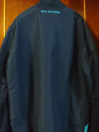 Sudadera Real Sociedad Macron Azul