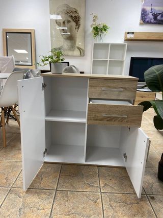Comoda Aparador 2 Puertas y 2 Cajones Nuevo