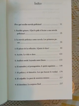 Cómo escribo novela policíaca