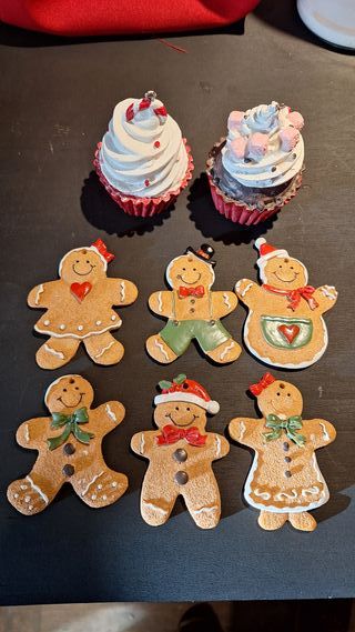 Atrezzo cocina Navidad para fotografía