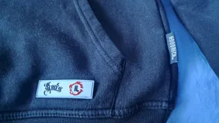 Felpa Hoodrich Nera Taglia L 12/13 anni