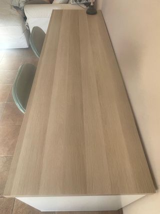 Scrivania 200x60 con 2 Cassetti