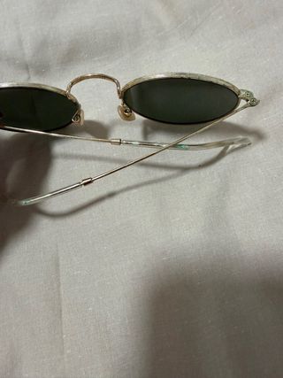 Gafas Ray-Ban Redondas Doradas Negras