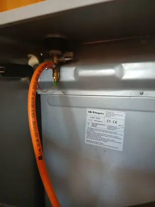 Estufa de gas Orbegozo Llama Azul