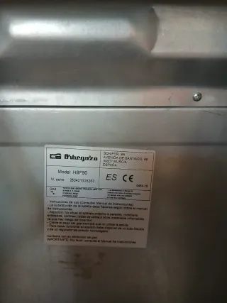 Estufa de gas Orbegozo Llama Azul