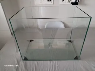 Acuario/Tortuguera de cristal 40L 40x30x35