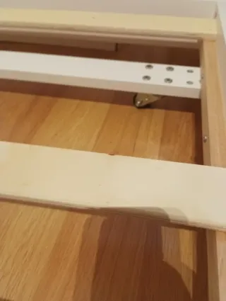 Somier cama supletoria 200x100. Base 6 ruedas.