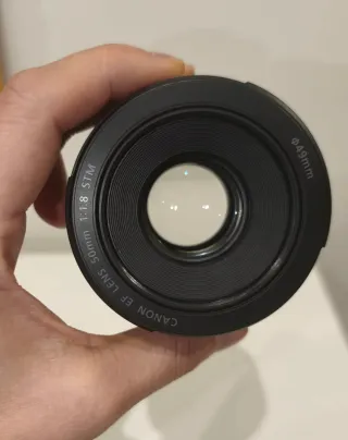 Objetivo Canon EF 50mm f/1.8 STM