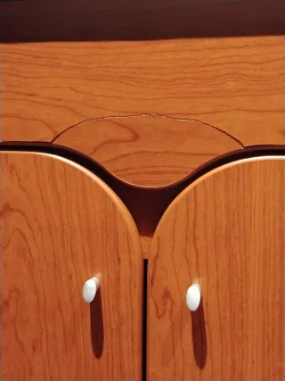 Mueble de entrada madera, zapatero