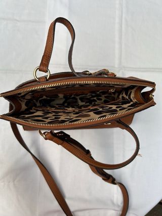 Bolso Liu Jo Marrón y Dorado precio nuevo 200€