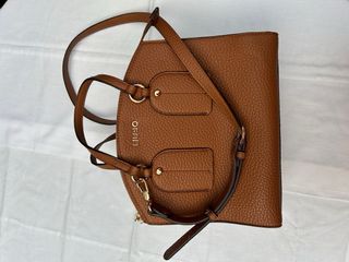 Bolso Liu Jo Marrón y Dorado precio nuevo 200€