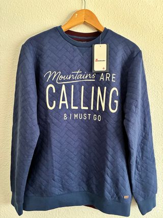 Sudadera Robesons Azul Talla 18 años