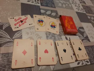 Mazzo carte Topas Sun System vintage