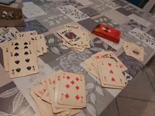 Mazzo carte Topas Sun System vintage