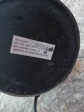 Lampada da tavolo vintage