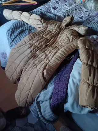 Abrigo acolchado mujer