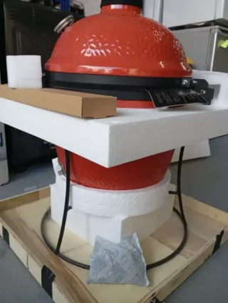 Kamado Joe Joe Jr. Barbacoa de carbón de cerámica