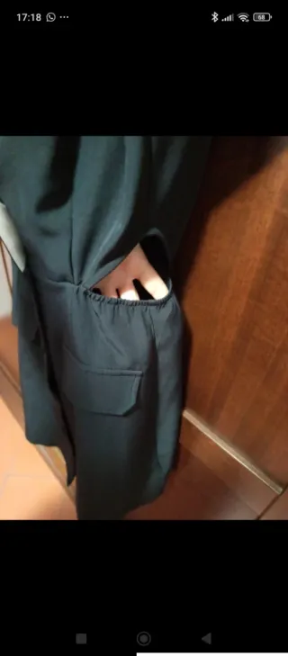 Vestito giacca Shein nero taglia M