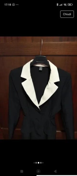 Vestito giacca Shein nero taglia M