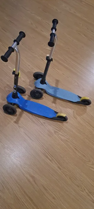 Patinete infantil Decathlon 3 ruedas 2x15 euros