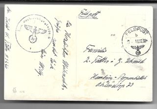 Postal Original WWII - SEGUNDA GUERRA MUNDIAL